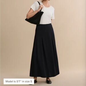 Jenni Kayne Black Florence Maxi Skirt
